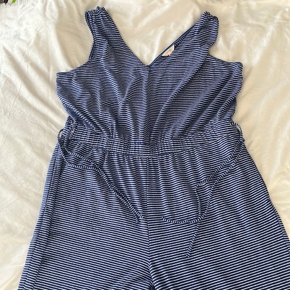 Terra & Sky Pants - Striped Jumpsuit